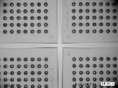 TEG晶圓熱處理后的殘?jiān)u(píng)估。220°C1小時(shí)